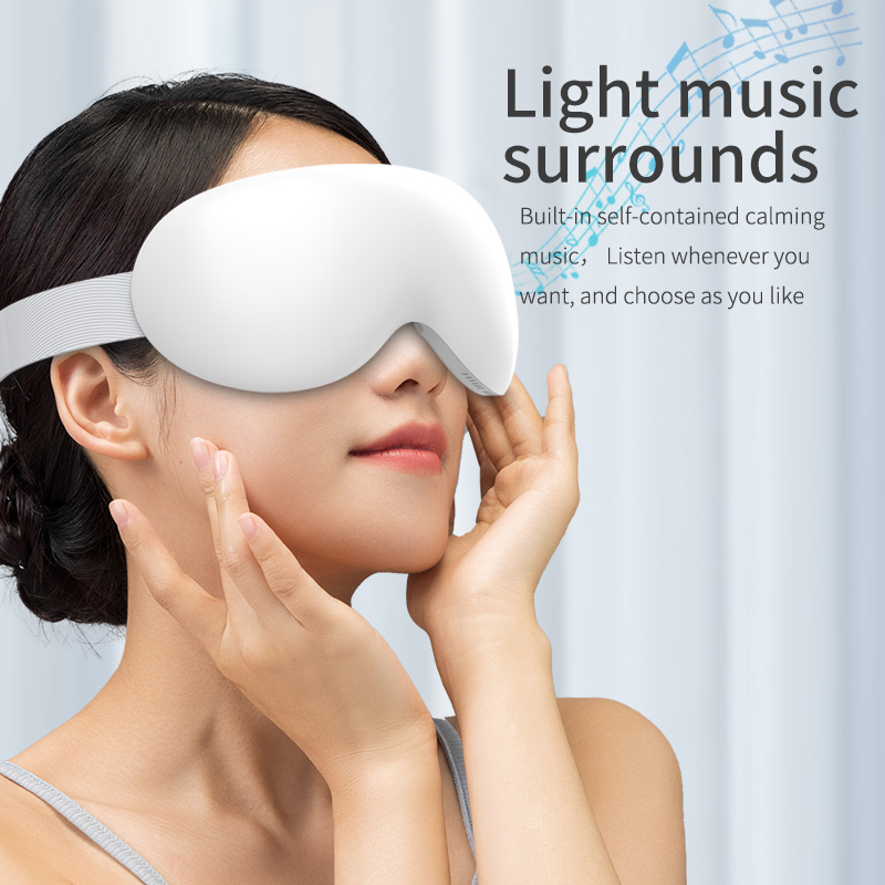 Masseur Oculaire Intelligent 12 Nœuds Compresses Chaudes et Froides Musique Intégrée - جهاز مساج العين الذكي مع خاصية التبريد والحرارة والموسيقى - 16