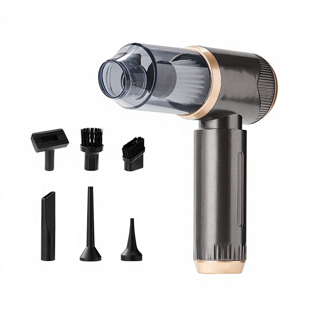 Aspirateur Sans Fil Portatif 4en1 Pour Voiture et Maison Suction 5000Pa - مكنسة لاسلكية محمولة للسيارة والمنزل 4 في 1 10