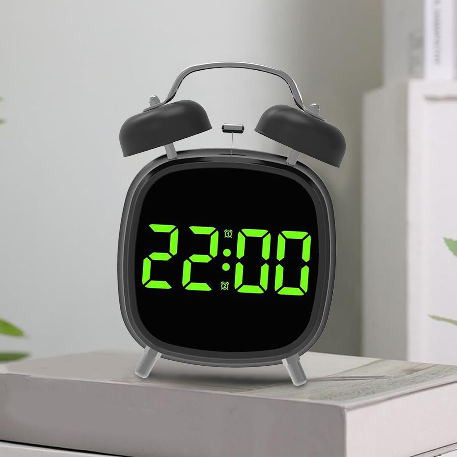 Réveil Numérique Intelligent LED Minuterie Luminescence Réglable et Port USB GHB032 - منبه رقمي ذكي مع مؤقت وإضاءة وتحكم بالصوت - 4