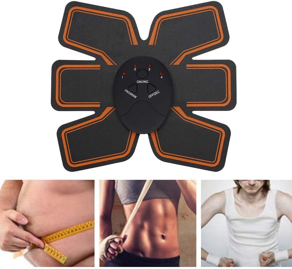 Ceinture de Musculation Électrostimulation EMS Abdominaux et Minceur, 6 Modes - حزام التخسيس وتحفيز العضلات الكهربائي الذكي 4