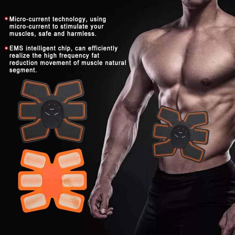 Ceinture de Musculation Électrostimulation EMS Abdominaux et Minceur, 6 Modes - حزام التخسيس وتحفيز العضلات الكهربائي الذكي - 3