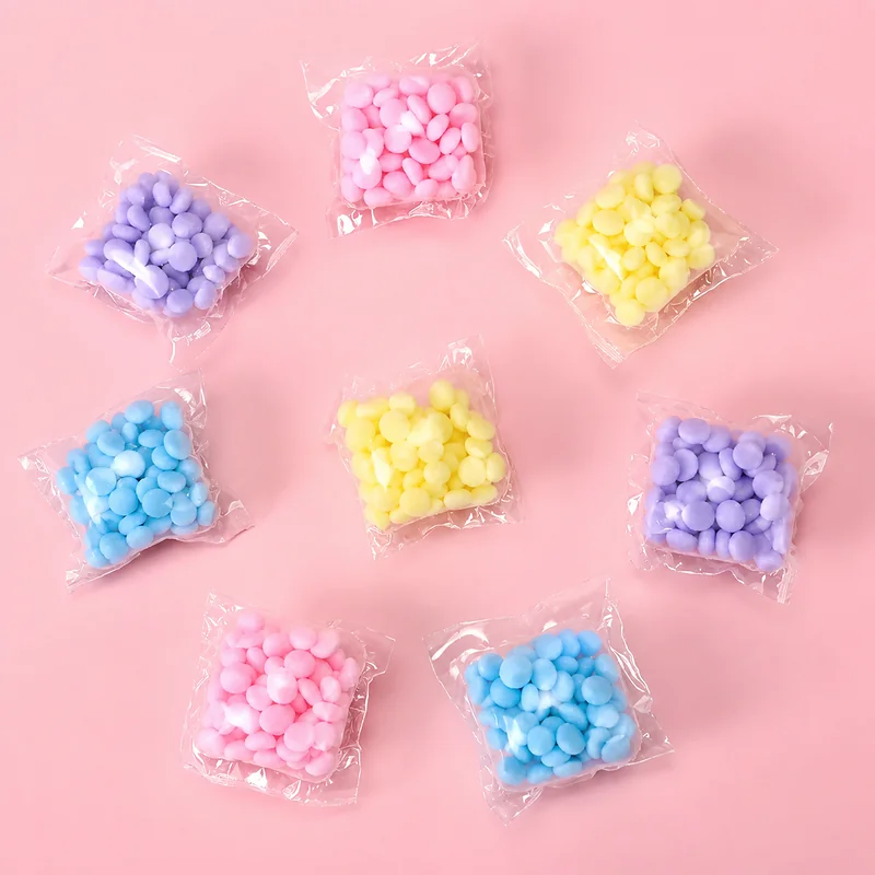 Perles adoucissantes parfumées pour le linge – 50 perles à utiliser en machine pour un linge frais et propre -حبيبات معطرة لتنعيم الأقمشة - 50 قطعة من حبيبات معطرة للغسيل لرائحة منعشة ونظيفة - 1