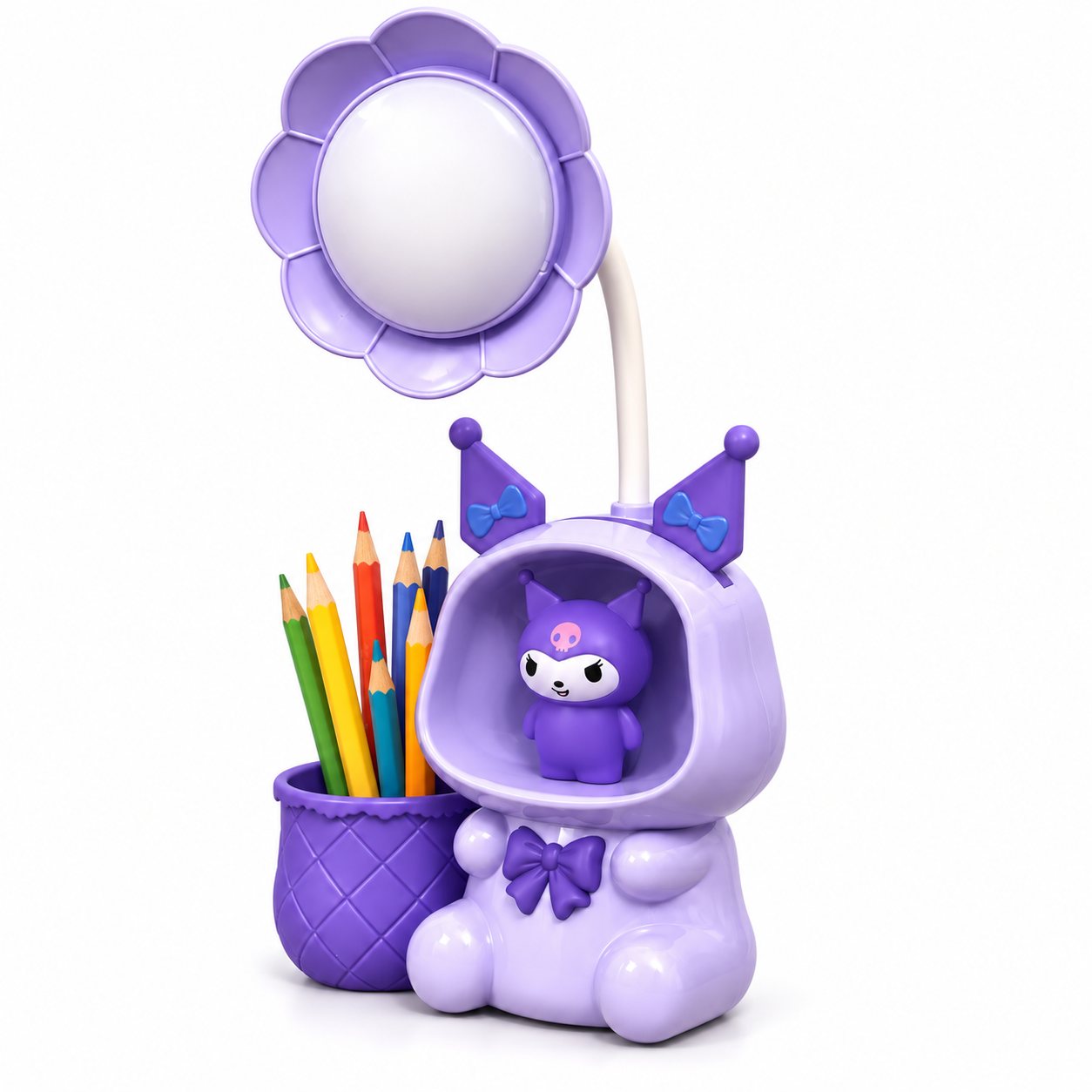 Lampe de Bureau LED Enfants Cute Fun avec Taille-Crayon et Porte-Stylo - مصباح مكتب كيوت للأطفال مع حامل أقلام ومبراة 2