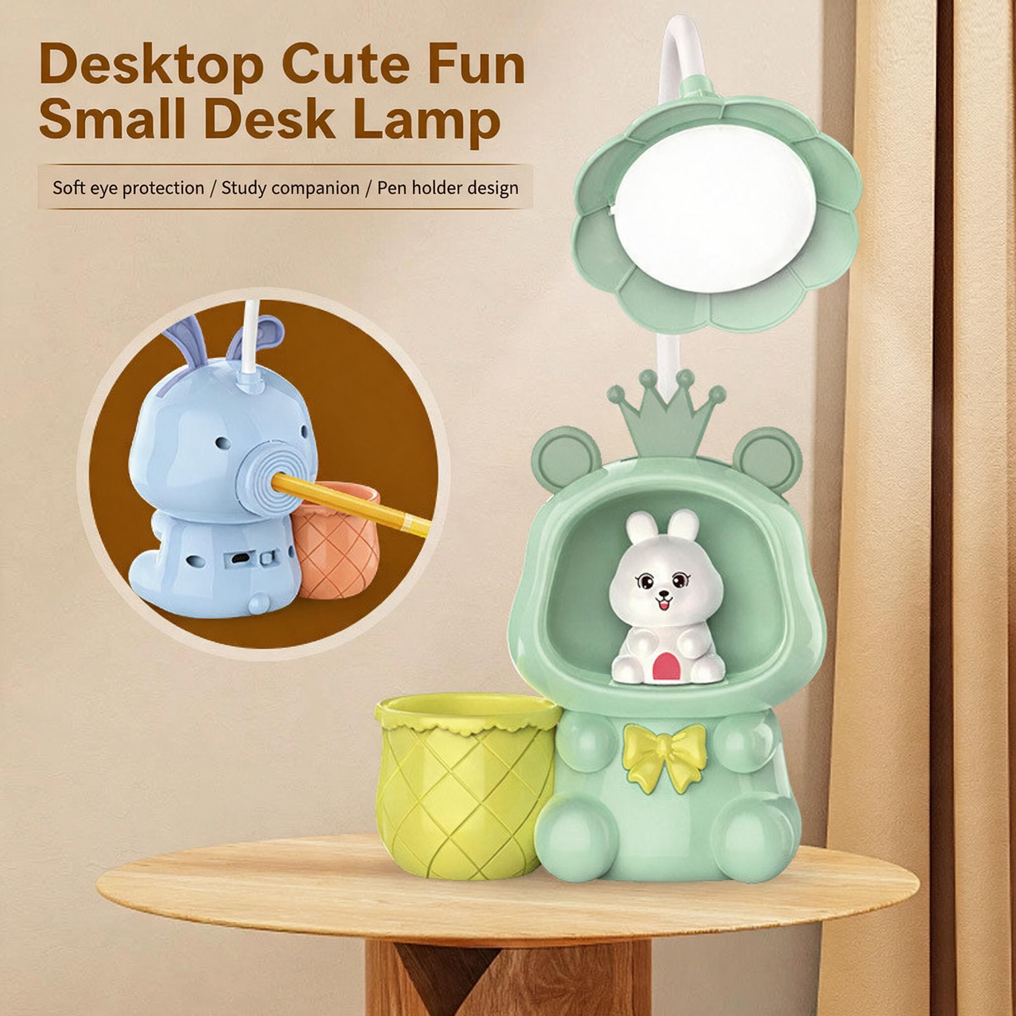 Lampe de Bureau LED Enfants Cute Fun avec Taille-Crayon et Porte-Stylo - مصباح مكتب كيوت للأطفال مع حامل أقلام ومبراة 6