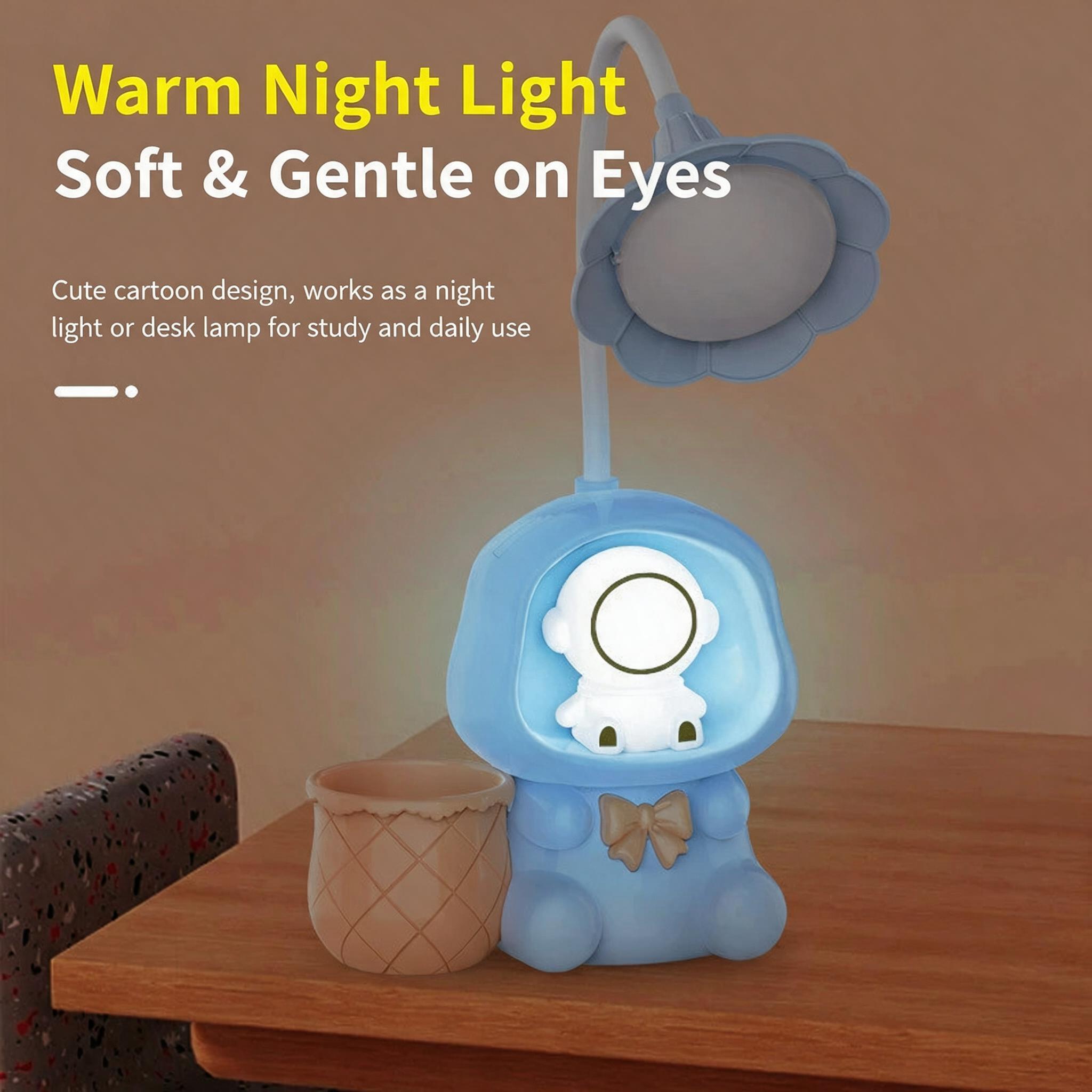 Lampe de Bureau LED Enfants Cute Fun avec Taille-Crayon et Porte-Stylo - مصباح مكتب كيوت للأطفال مع حامل أقلام ومبراة 7