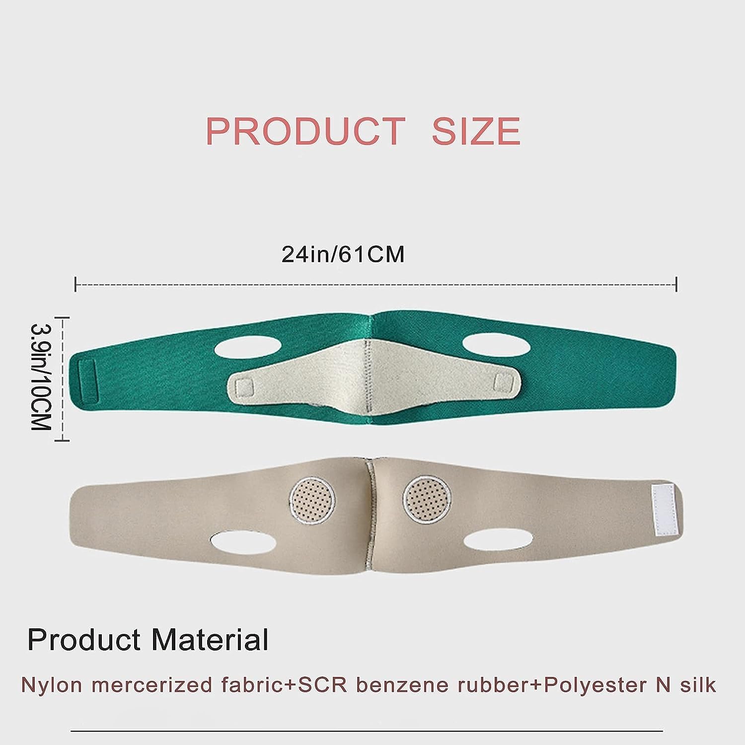 Ceinture de LIFTING du Visage et Mentonnière V-Line Anti-Rides - حزام شد الوجه والذقن وتحديد الفك - 5