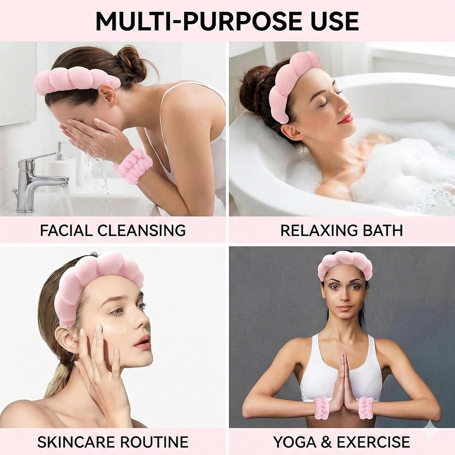 Ensemble Soin du Visage 4 Pièces pour Femmes - طقم العناية بالوجه وغسيل البشرة 4 قطع - 1