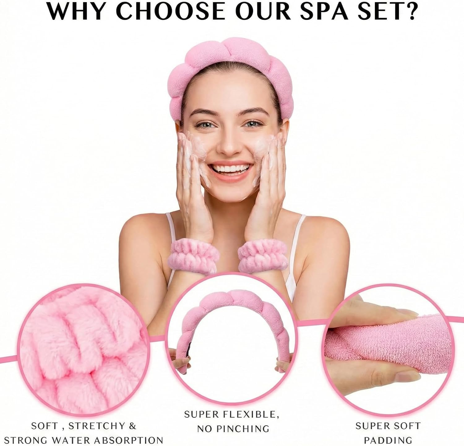 Ensemble Soin du Visage 4 Pièces pour Femmes - طقم العناية بالوجه وغسيل البشرة 4 قطع 4