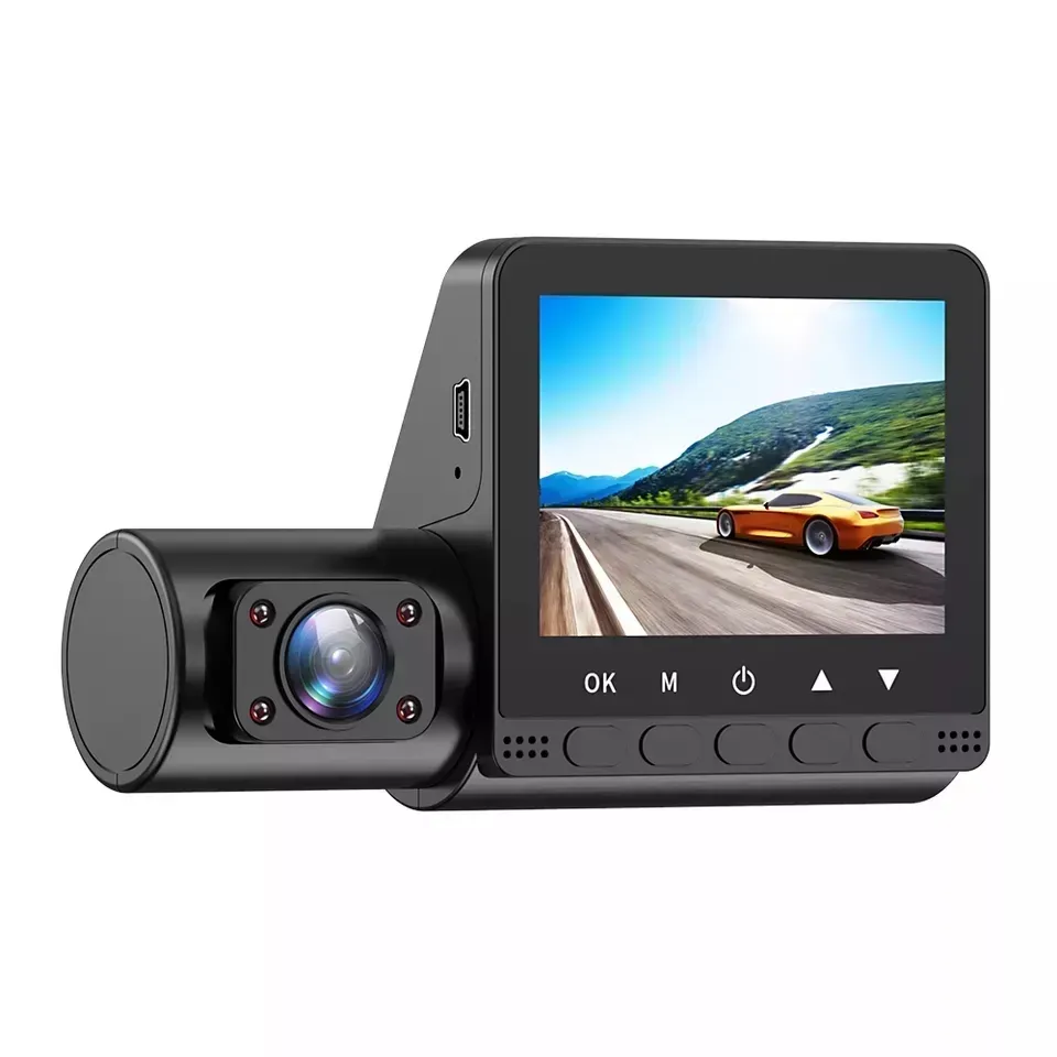 Car DVR Caméra Dashcam Voiture 3 Canaux 1080P Full HD Vision Nocturne Infrarouge - كاميرا قيادة السيارات الثلاثية مع رؤية ليلية بالأشعة تحت الحمراء 12