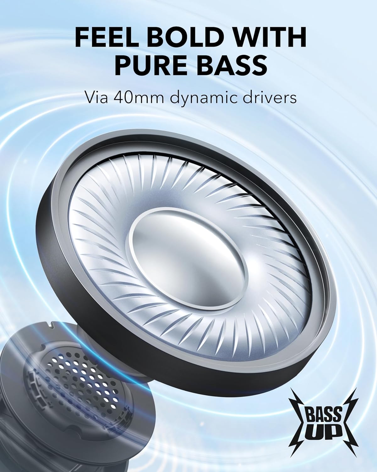 Casque Anker Sans Fil soundcore H30i Basses Puissantes Bluetooth 5.3 et Charge Rapide - سماعات الرأس اللاسلكية بصوت نقي 5