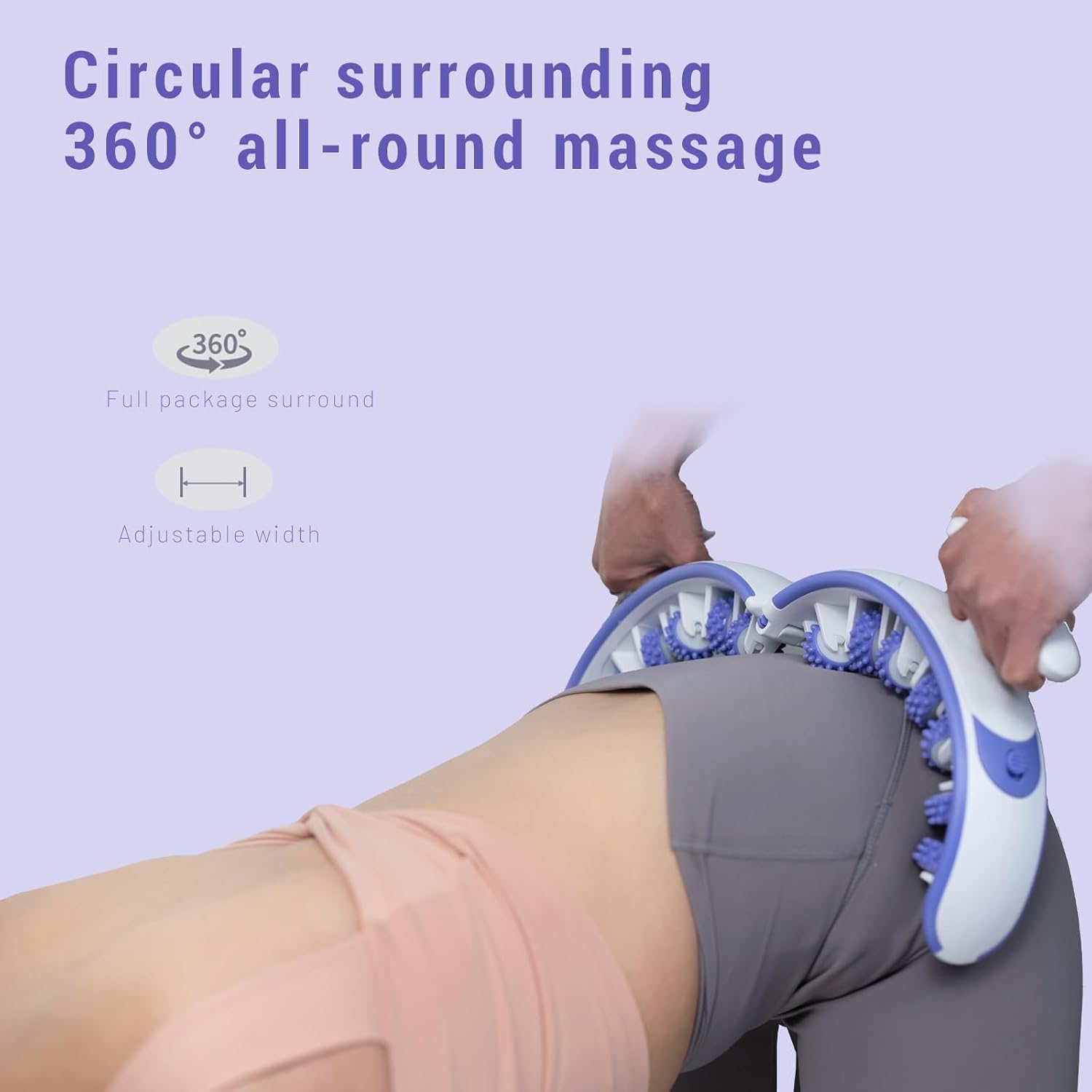 Rouleau de Massage Circulaire Anti-Cellulite et Récupération Musculaire - أسطوانة المساج الدائرية لتخفيف آلام العضلات والسيلوليت 3