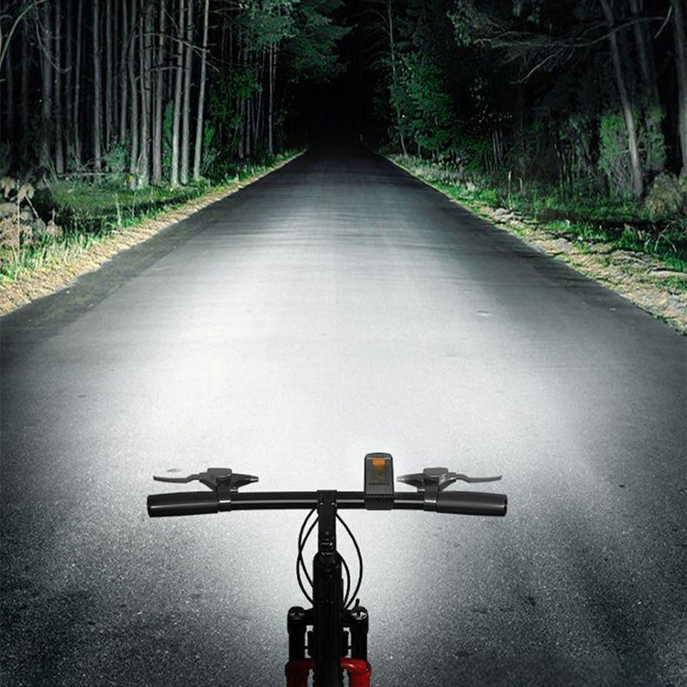 Kit d'Éclairage LED Avant et Arrière Rechargeable par USB pour Vélo HY035 - طقم إضاءة ليد ساطع للدراجات الأمامية والخلفية قابلة لإعادة الشحن - 12