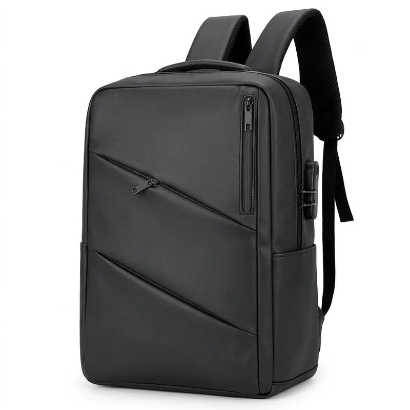 Sac à Dos Antivol Grande Capacité Noir – YP-01 – حقيبة ظهر مضادة للسرقة 1