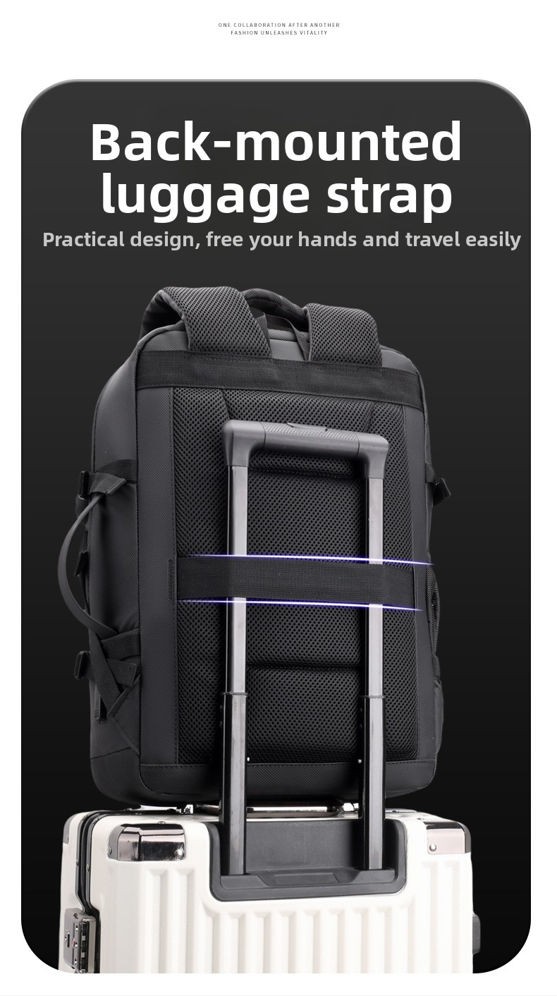 Sac à Dos pour Ordinateur Portable Grande Capacité et Anti-Vol Bomag Boy Noir - حقيبة ظهر للكمبيوتر المحمول واسعة ومانعة للسرقة 6