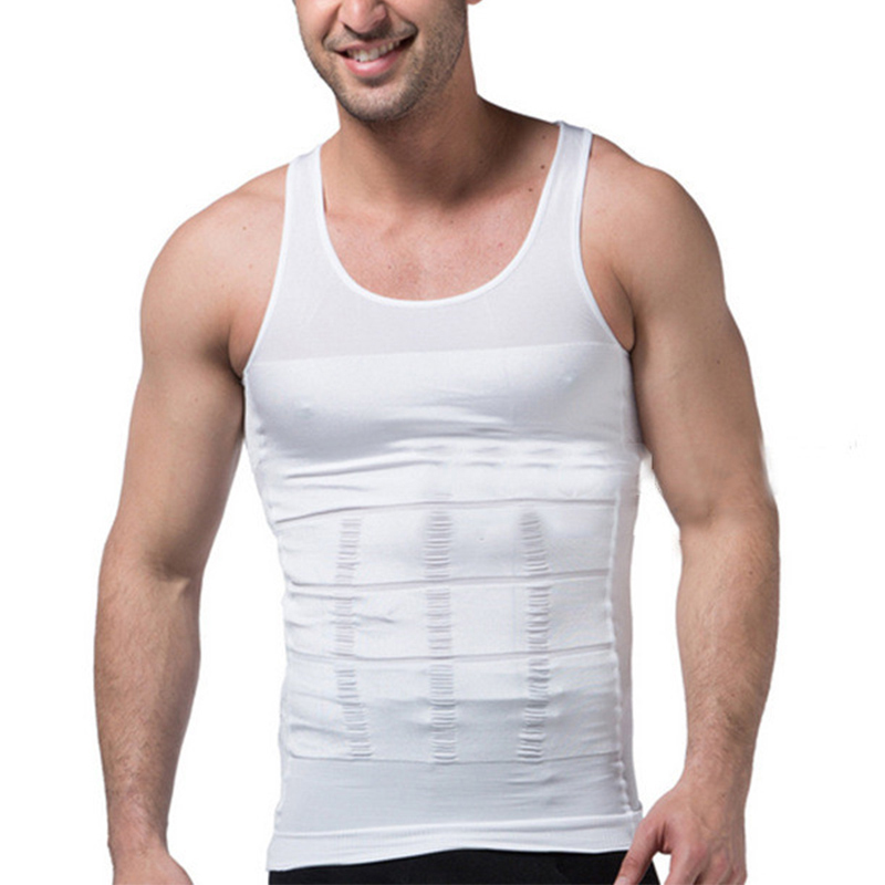 Compression Shaper Homme Anti-Gynécomastie et Amincissant - قميص ضاغط رجالي لتنحيف الجسم وإخفاء التثدي - 10