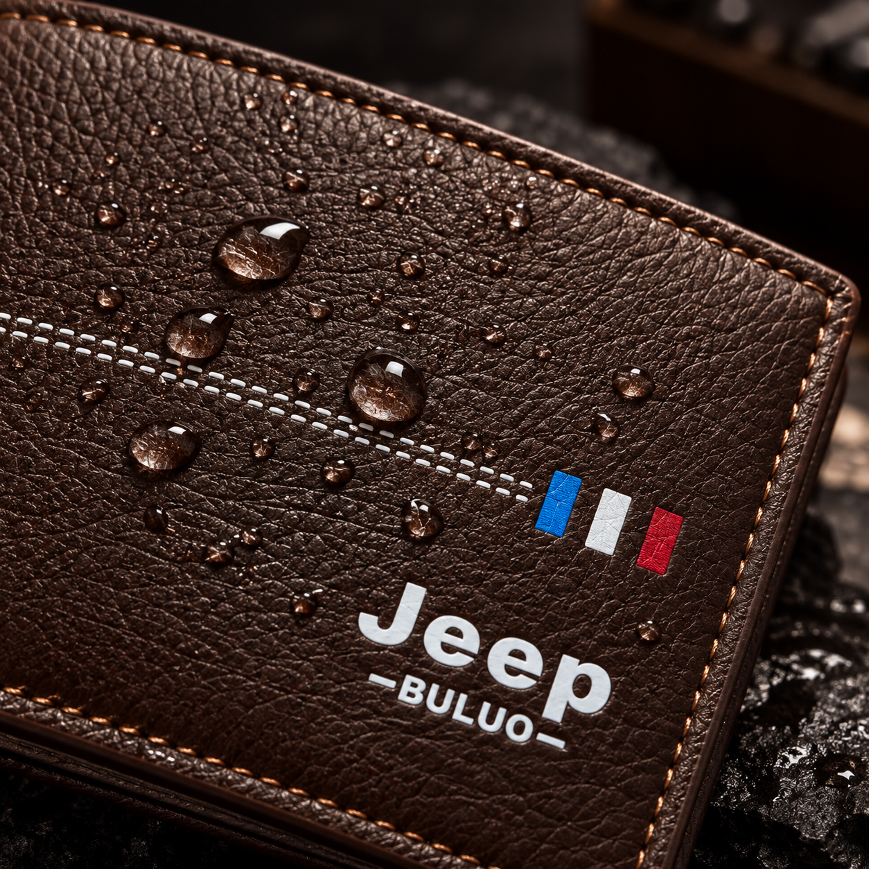 Portefeille Jeep Buluo V6 pour Homme Multi-Poches en Simili Cuire - محفظة نقود وبطاقات - 1