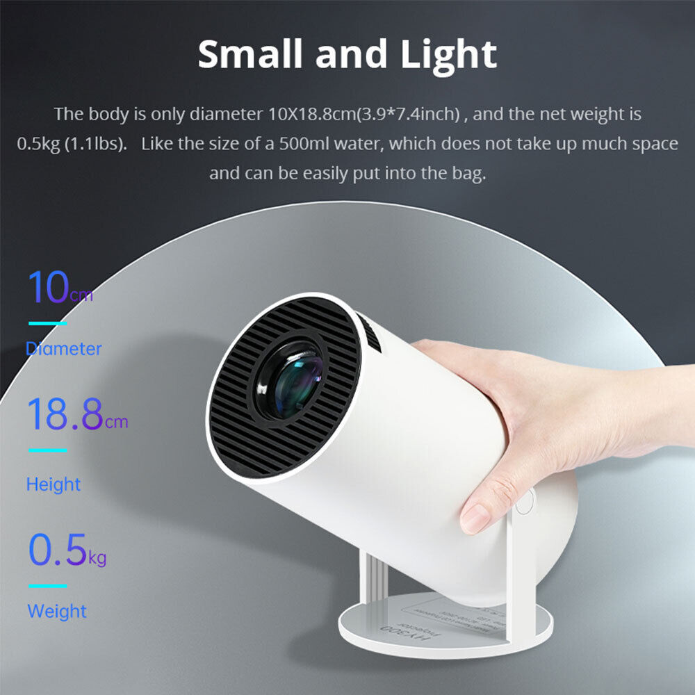 Mini Projector Multimédia Android Wifi Bleutooth 5.0 Large Screen - جهاز عرض ذكي ميني بروجكتر أندرويد - 5