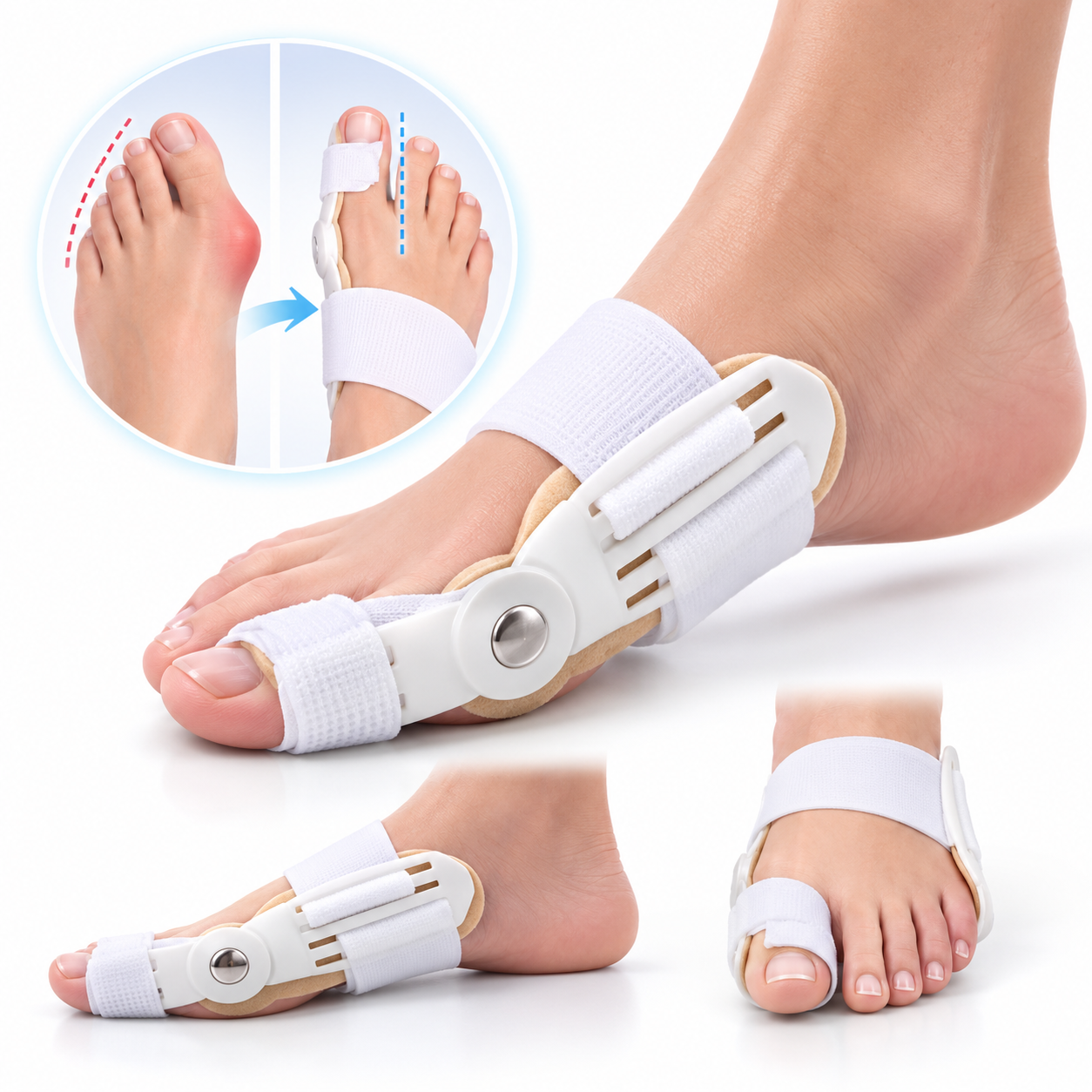 Correcteur Et Ort-hèse De Pied - Blanc 2