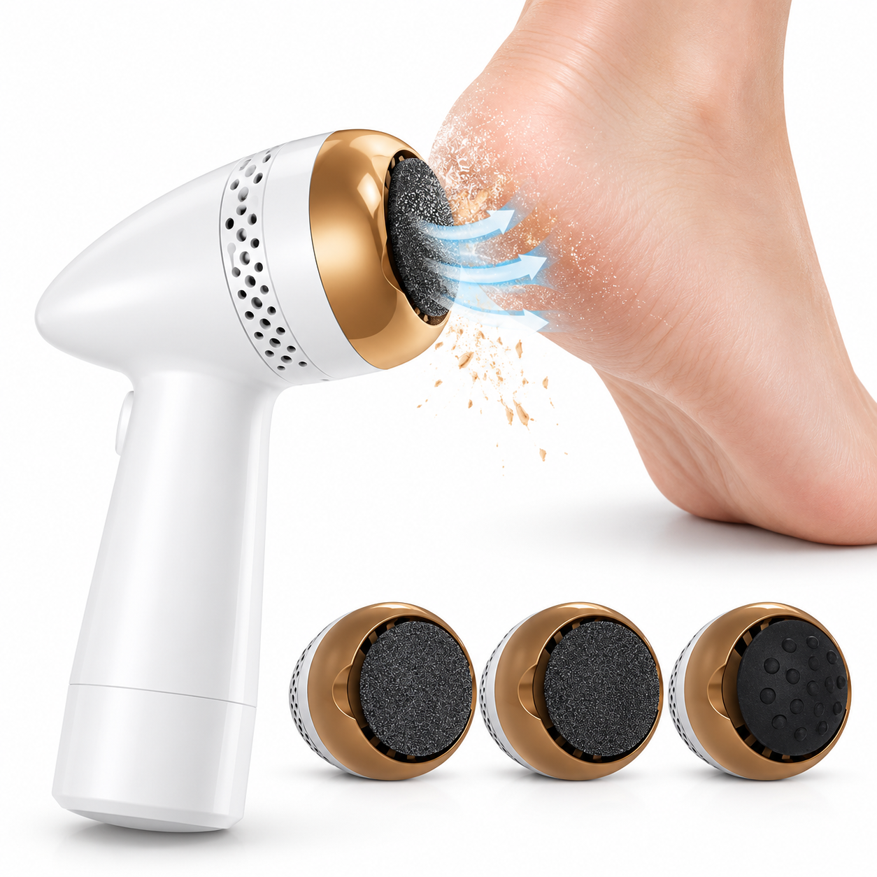 machine a dissolvant de peau morte, rotative USB 1