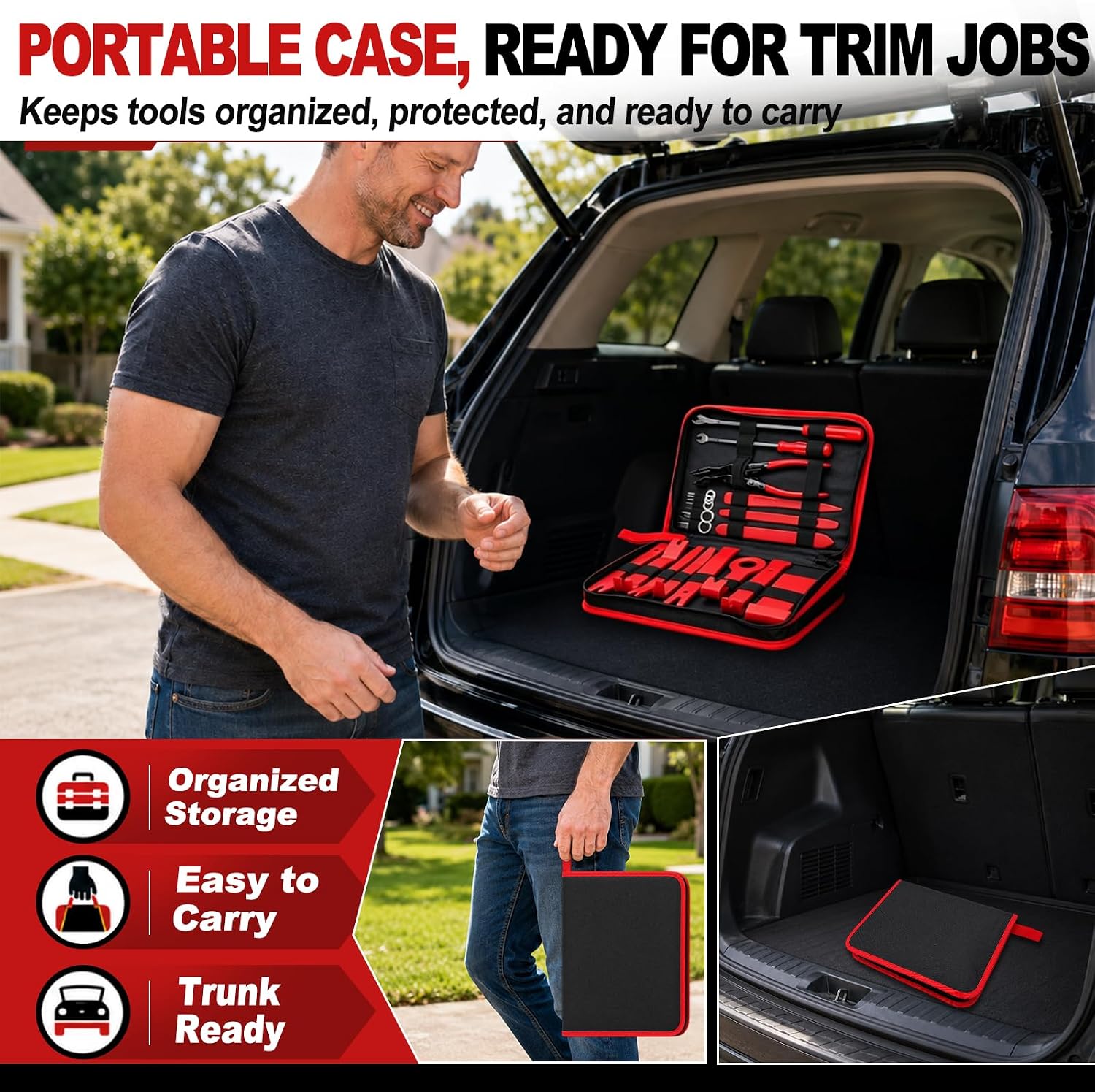 Kit de 16 Outils de Démontage de Garniture Auto et Finitions Intérieures - طقم أدوات فك ديكورات وكسوة السيارة 16 قطعة 3