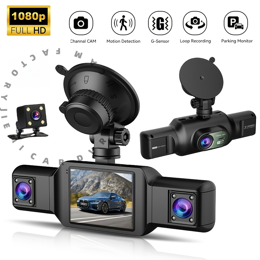 Caméra Dashcam 4 Canaux Enregistreur de Conduite Multi-Angles WiFi - كاميرا قيادة 4 قنوات مع واي فاي وتغطية شاملة للسيارة 2