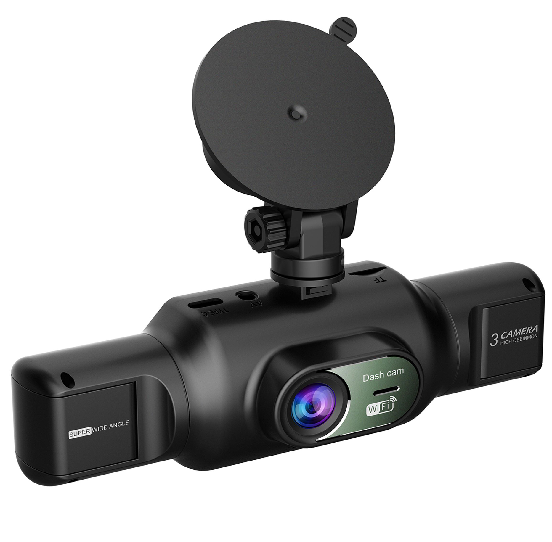 Caméra Dashcam 4 Canaux Enregistreur de Conduite Multi-Angles WiFi - كاميرا قيادة 4 قنوات مع واي فاي وتغطية شاملة للسيارة - 10