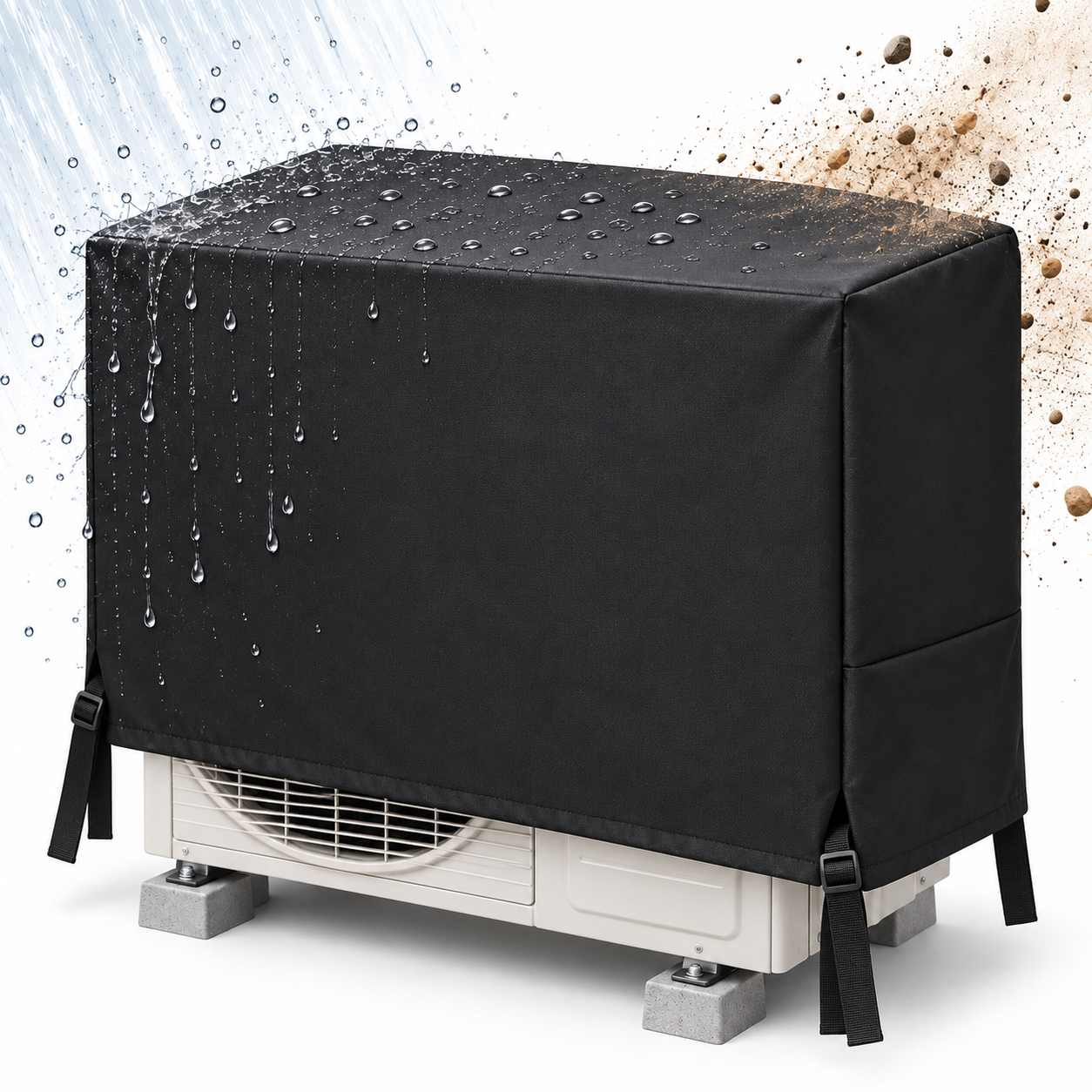 Housse de Protection pour Unité Extérieure de Climatiseur 18000/24000 BTU - غطاء حماية الوحدة الخارجية لمكيف الهواء 2
