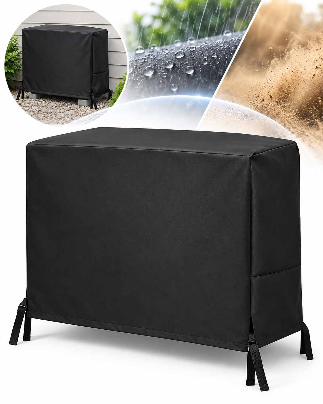 Housse de Protection pour Unité Extérieure de Climatiseur 18000/24000 BTU - غطاء حماية الوحدة الخارجية لمكيف الهواء 5