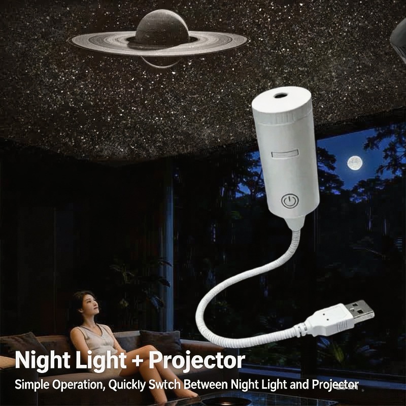 Projecteur de Ciel Étoilé et Galaxy USB - جهاز إسقاط النجوم والمجرة الفلكي 4