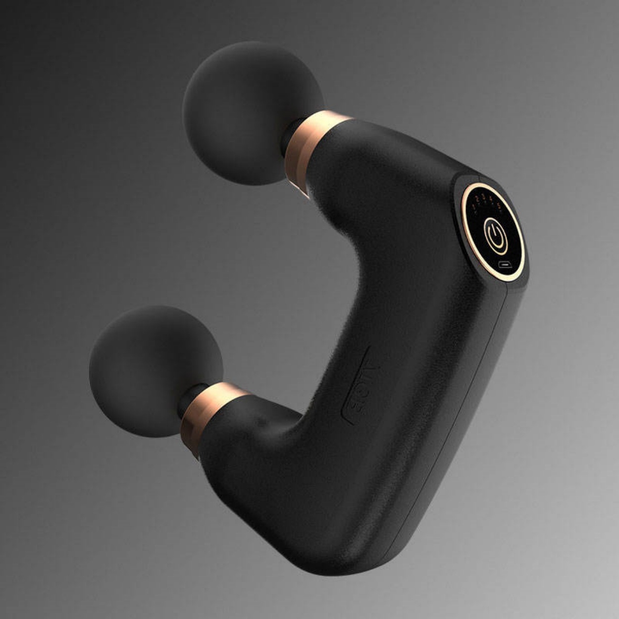 Pistolet de Massage Électrique Double Tête FL-818 - جهاز تدليك ومساج كهربائي مزدوج الرأس - 3