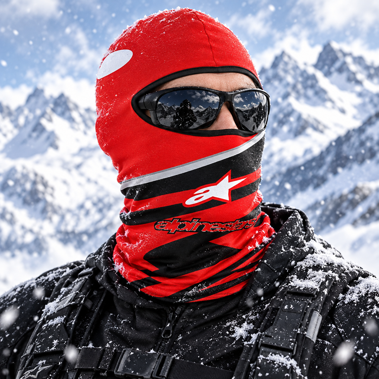 Cagoule Moto Thermique Balaclava Alpinstars - قناع واقي وجه كامل حراري للدراجات النارية - 5