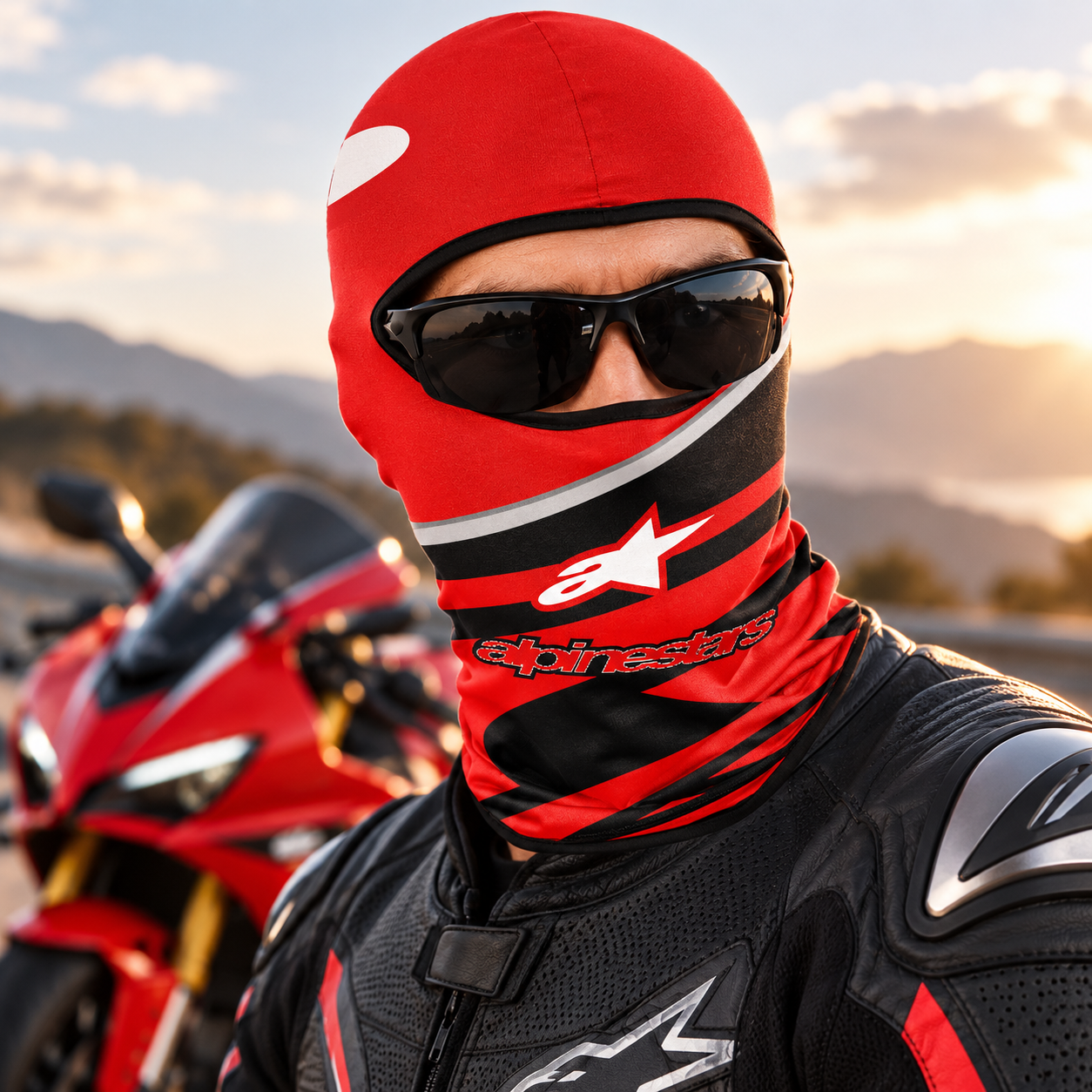 Cagoule Moto Thermique Balaclava Alpinstars - قناع واقي وجه كامل حراري للدراجات النارية 5