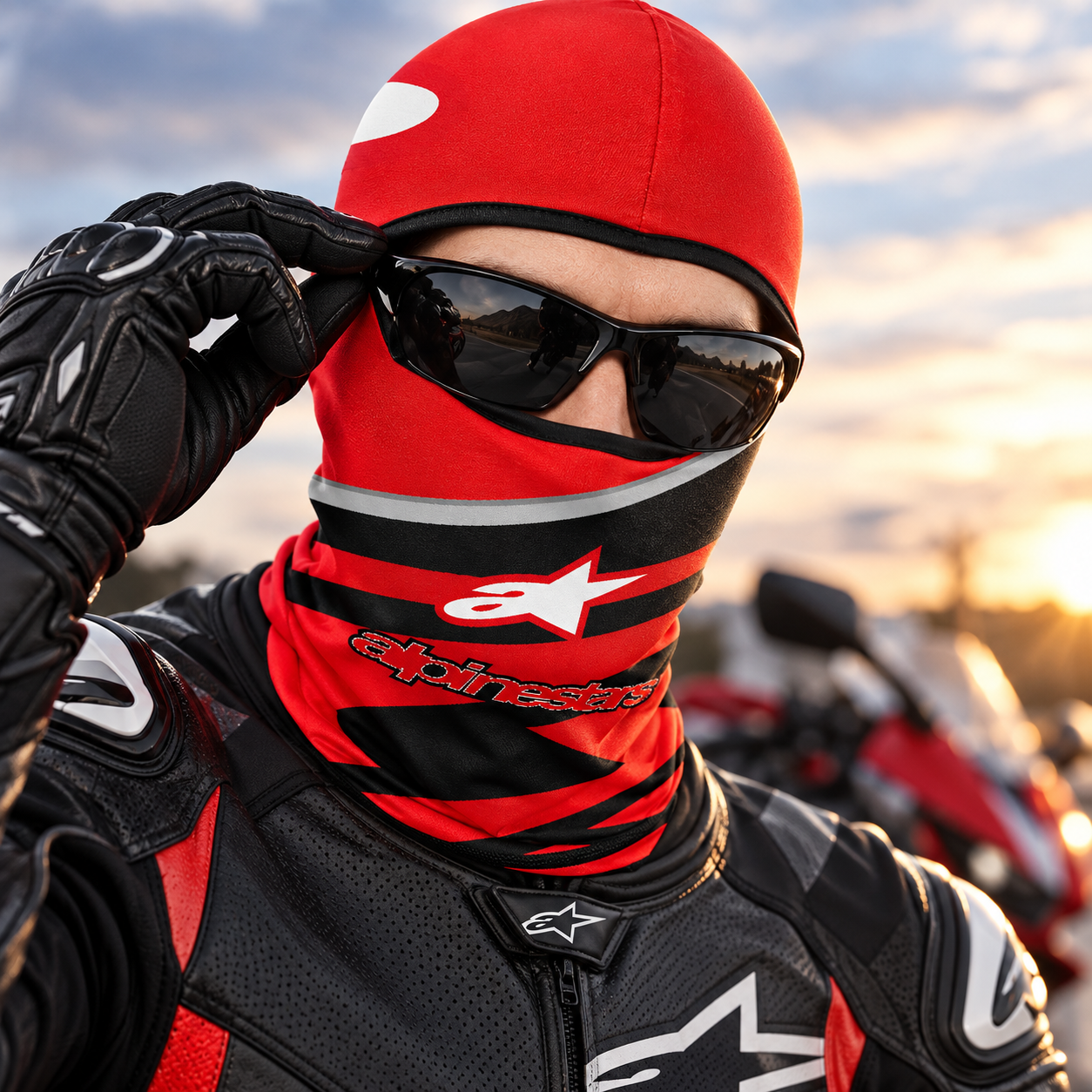 Cagoule Moto Thermique Balaclava Alpinstars - قناع واقي وجه كامل حراري للدراجات النارية 4