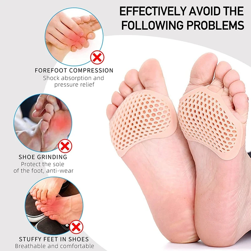 Coussinet de Protection en Silicone pour l’Avant-Pied Tiptoe - واقي وسادة سيليكون لحماية أصابع القدم 6
