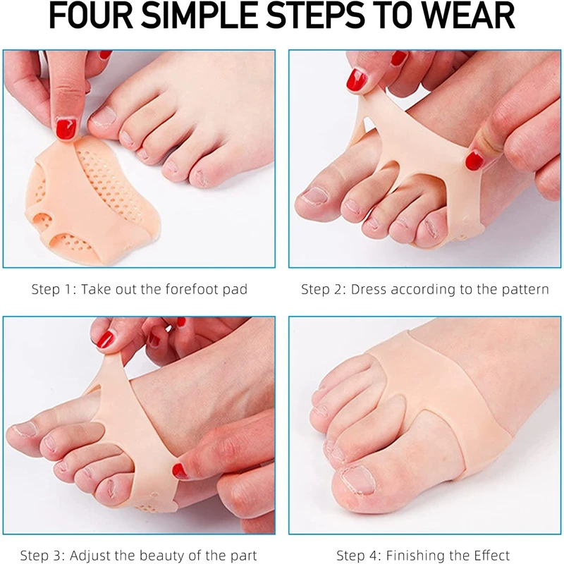 Coussinet de Protection en Silicone pour l’Avant-Pied Tiptoe - واقي وسادة سيليكون لحماية أصابع القدم - 2