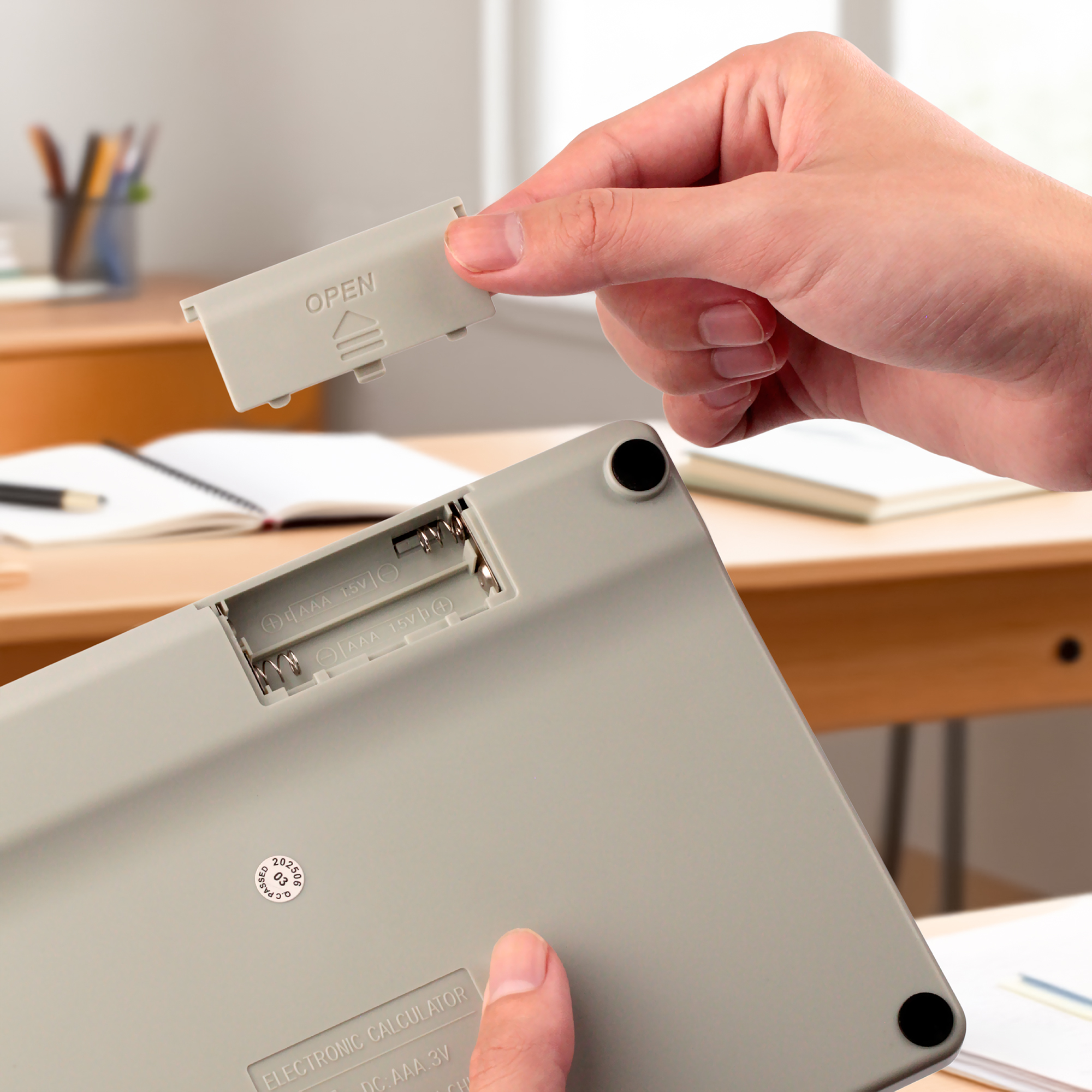 Calculatrice avec Tablette d'Écriture LCD 12 Chiffres - حاسبة رقمية مع لوحة كتابة 8