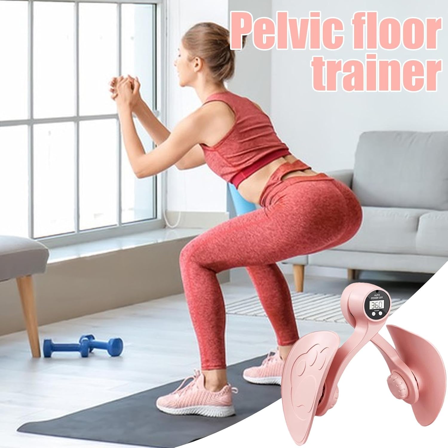 Appareil de Renforcement du Plancher Pelvien et des Cuisses - جهاز تمرين عضلات الحوض الذكي 12