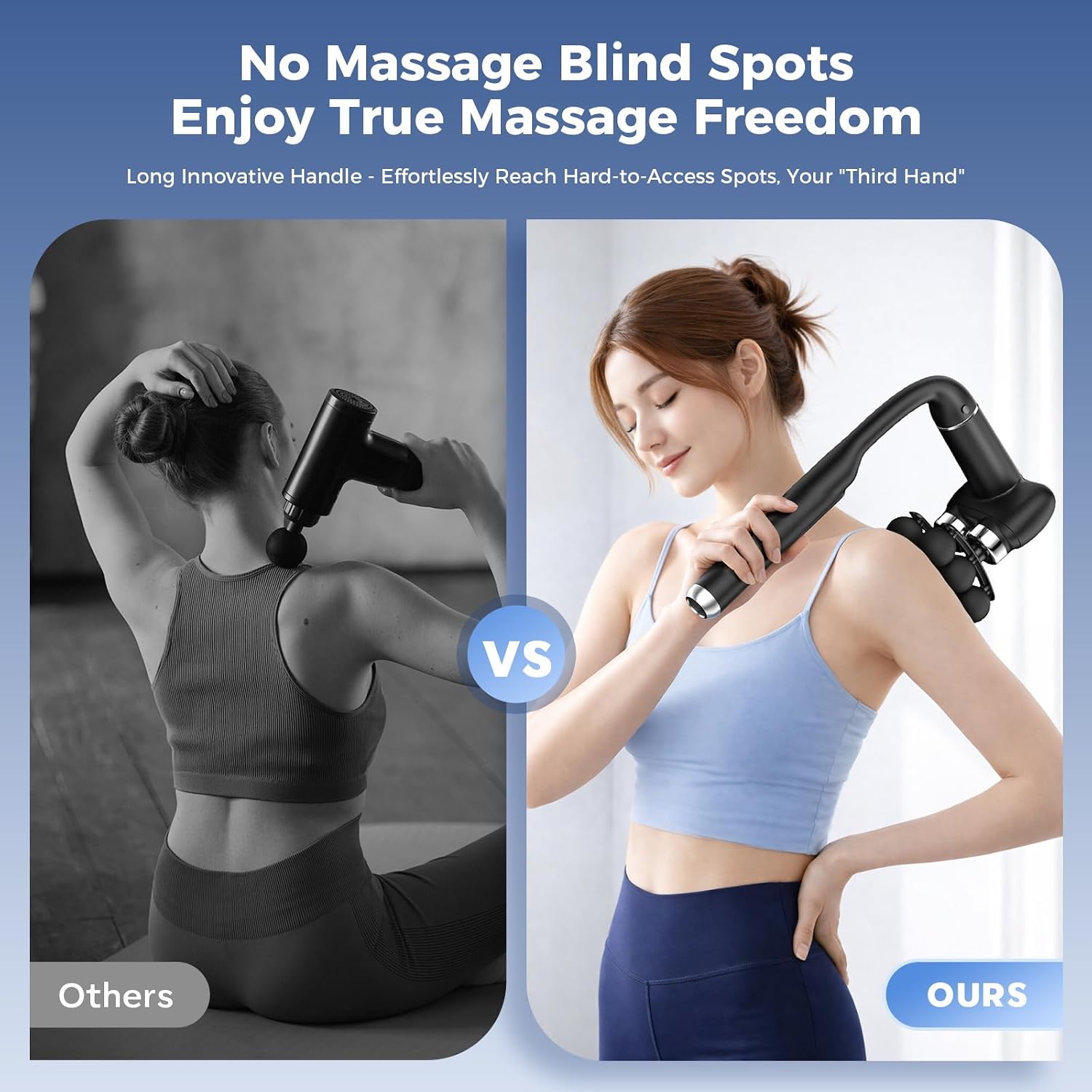 Pistolet de Massage Musculaire Électrique à 6 Têtes - جهاز مساج تدليك العضلات بـ 6 رؤوس - 8