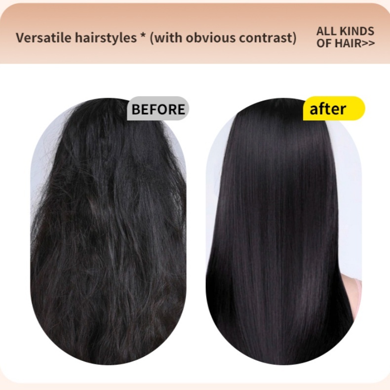Brosse Lissante Chauffante Sans Fil HB-208 - مشطة شعر حرارية لاسلكية محمولة للتمليس السريع 12