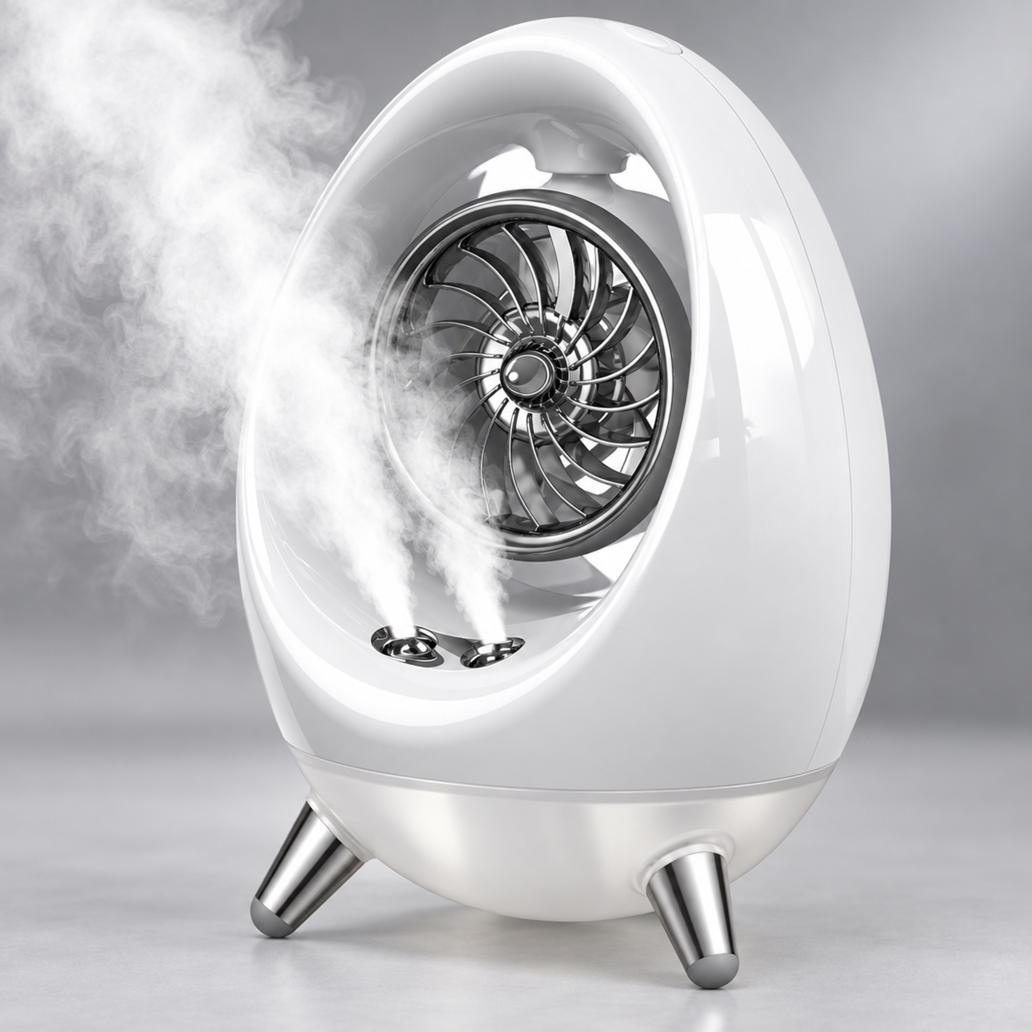 Chauffage Soufflant de Bureau 500W avec Humidificateur - مدفئة مكتبية 500 واط مع مروحة ورذاذ ترطيب 4