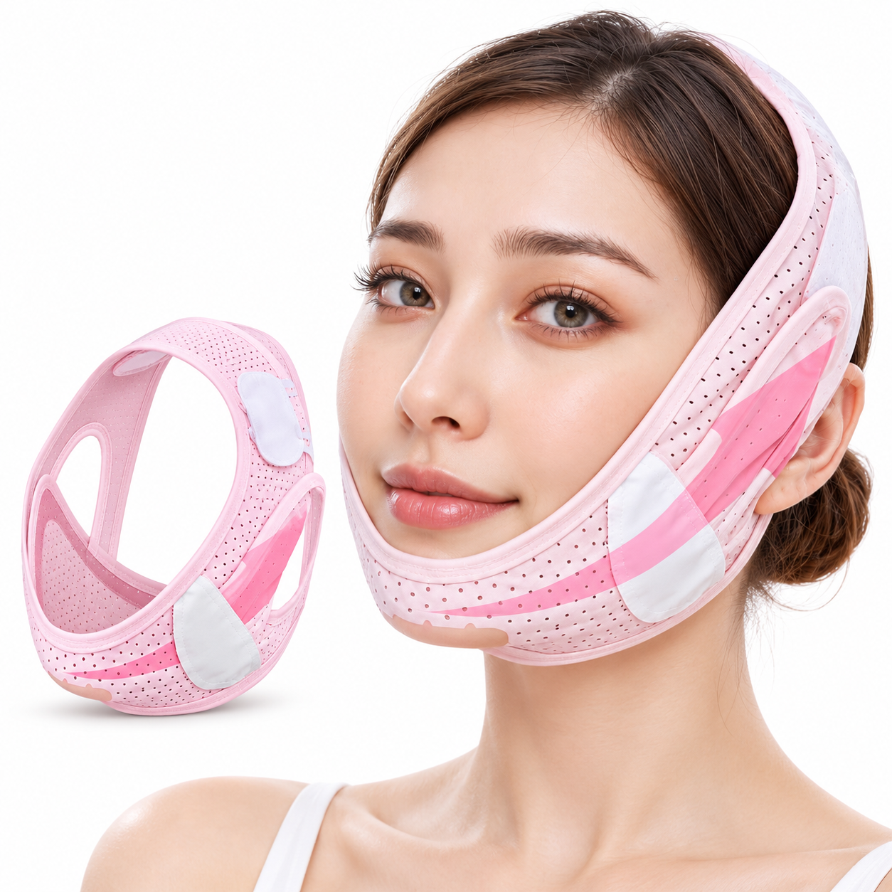 Masque facial en forme de V pour réduire le Double menton - قناع شد الوجه 1