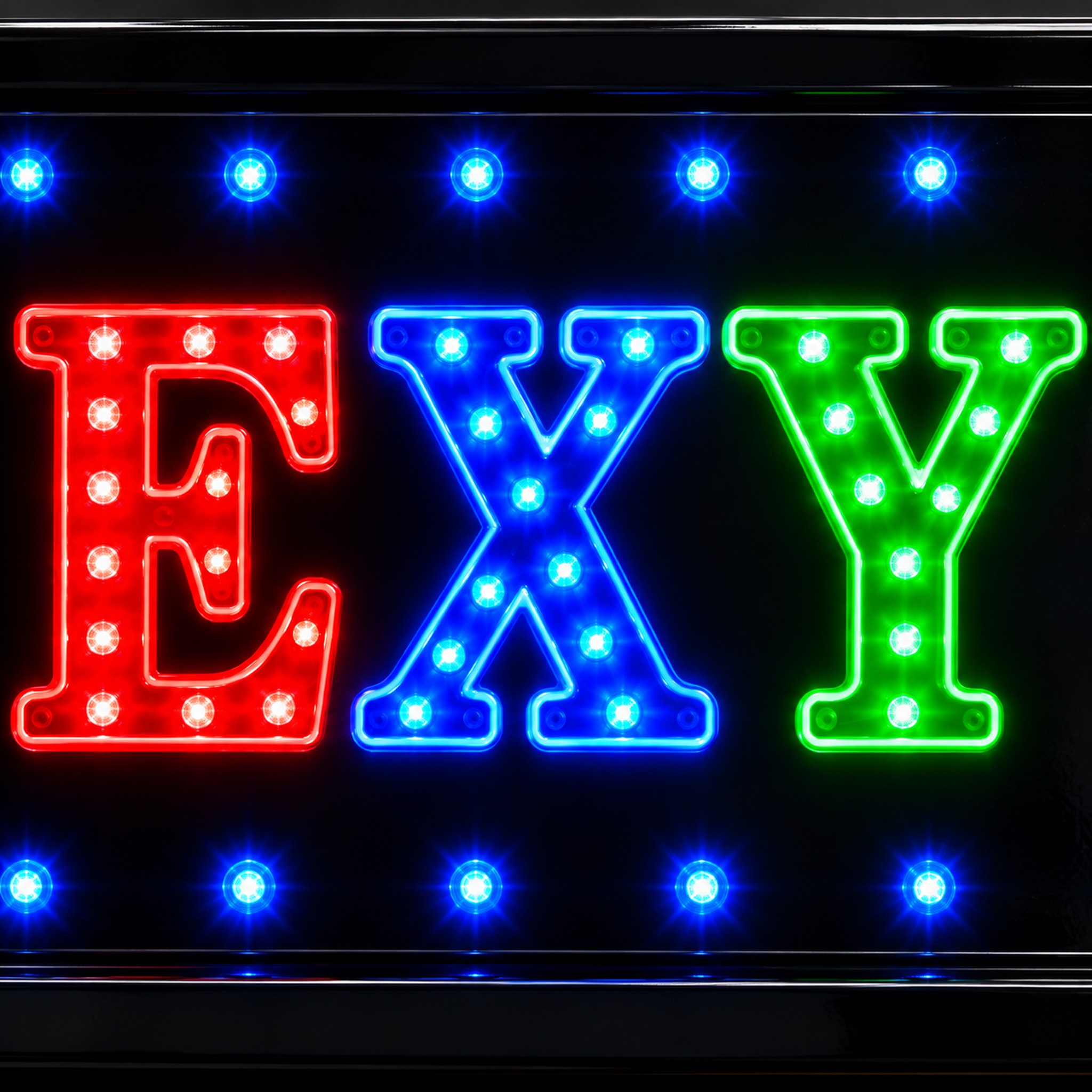 Plaque Lumineuse LED ICI FLEXY 100×25 cm - لافتة إشهارية مضيئة للمحلات والكيوسك 4