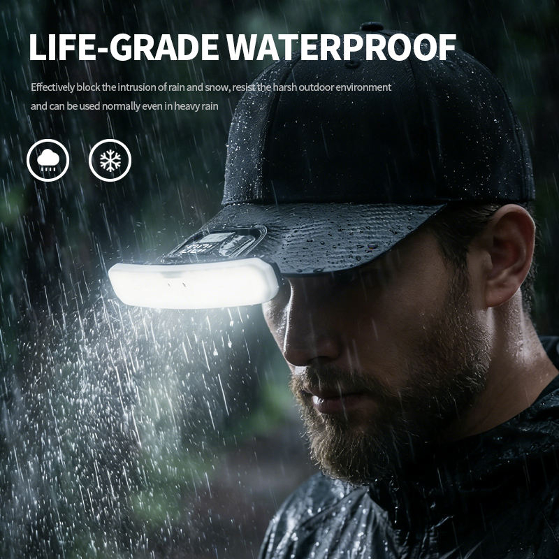 Lampe de Casquette LED avec Détecteur de Mouvement X97 - مصباح قبعة بحساس حركة قابل للشحن 8