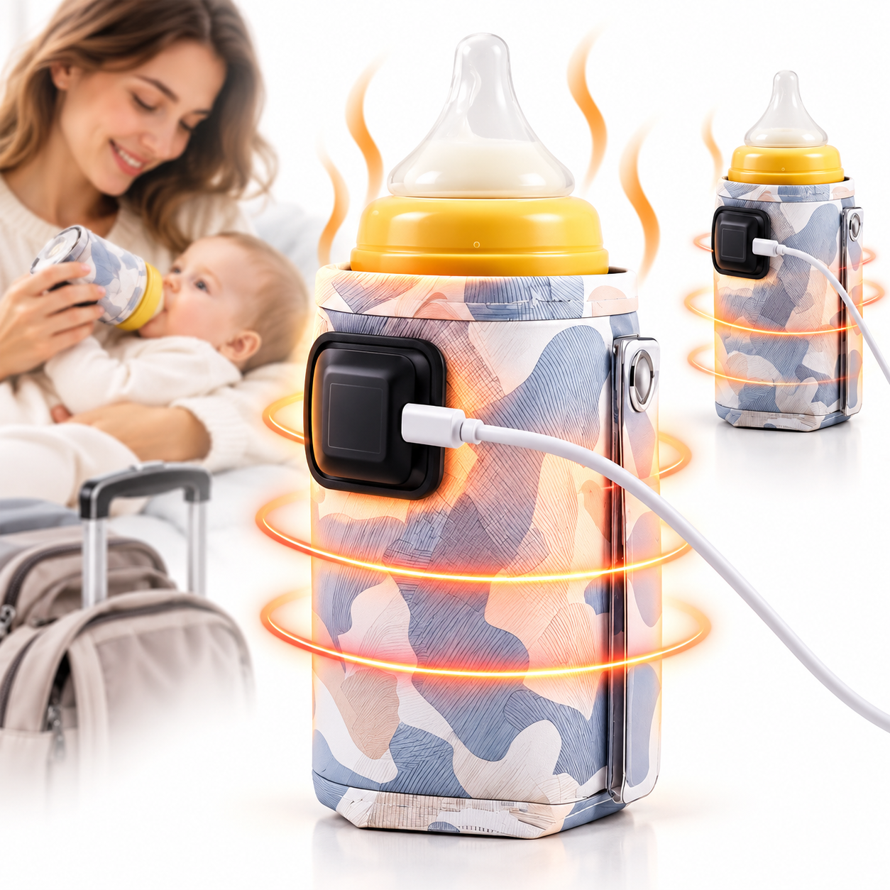 Chauffe-biberon Portable USB pour bébé 2