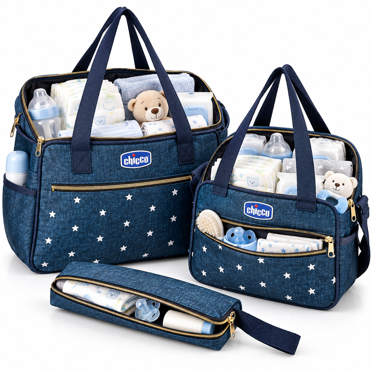 Chicco Ensemble de Sacs à Maman 3Pcs 4