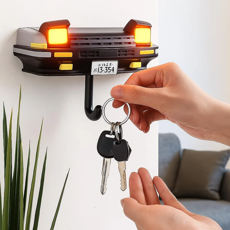 Porte-Clés Mural Voiture Sportive – علاقة مفاتيح حائطية بتصميم سيارة رياضية 2