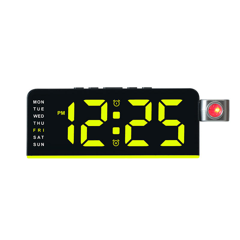 Horloge Numérique LED avec Alarme et Calendrier GH-9019 - ساعة رقمية مع منبه وتقويم - 6