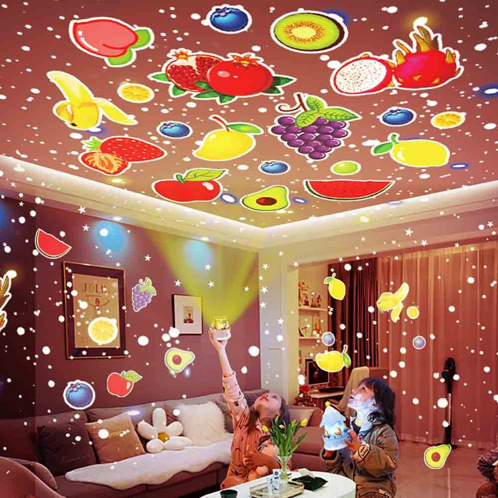 Projecteur Ciel Étoilé LED 360° avec 21 Films et Musique - مصباح إسقاط النجوم للأطفال مع 21 مشهدًا وموسيقى 7
