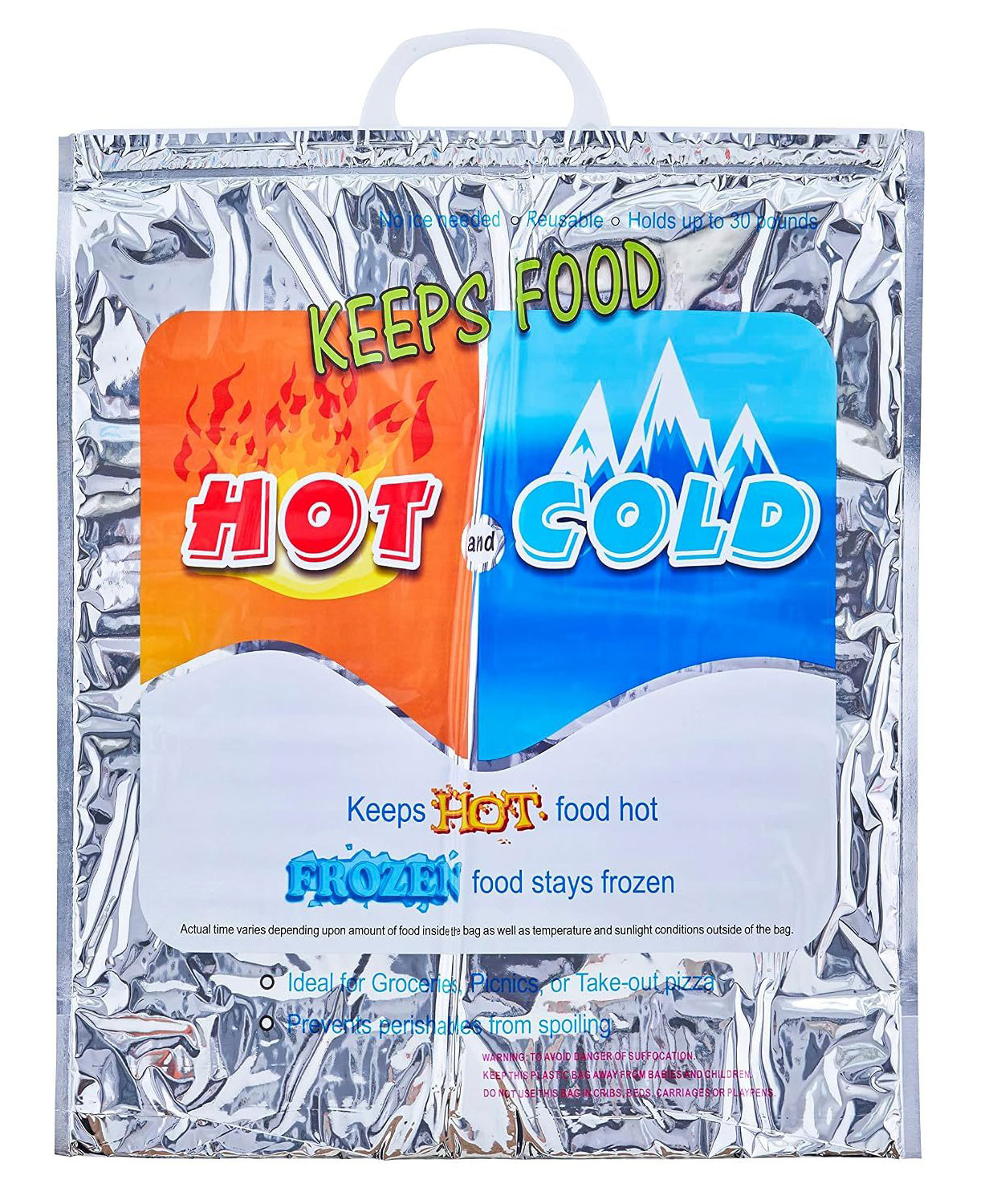 Sac Isotherme Chaud et Froid PM 30×36 cm - حقيبة عازلة لحفظ الأطعمة الساخنة والباردة 7