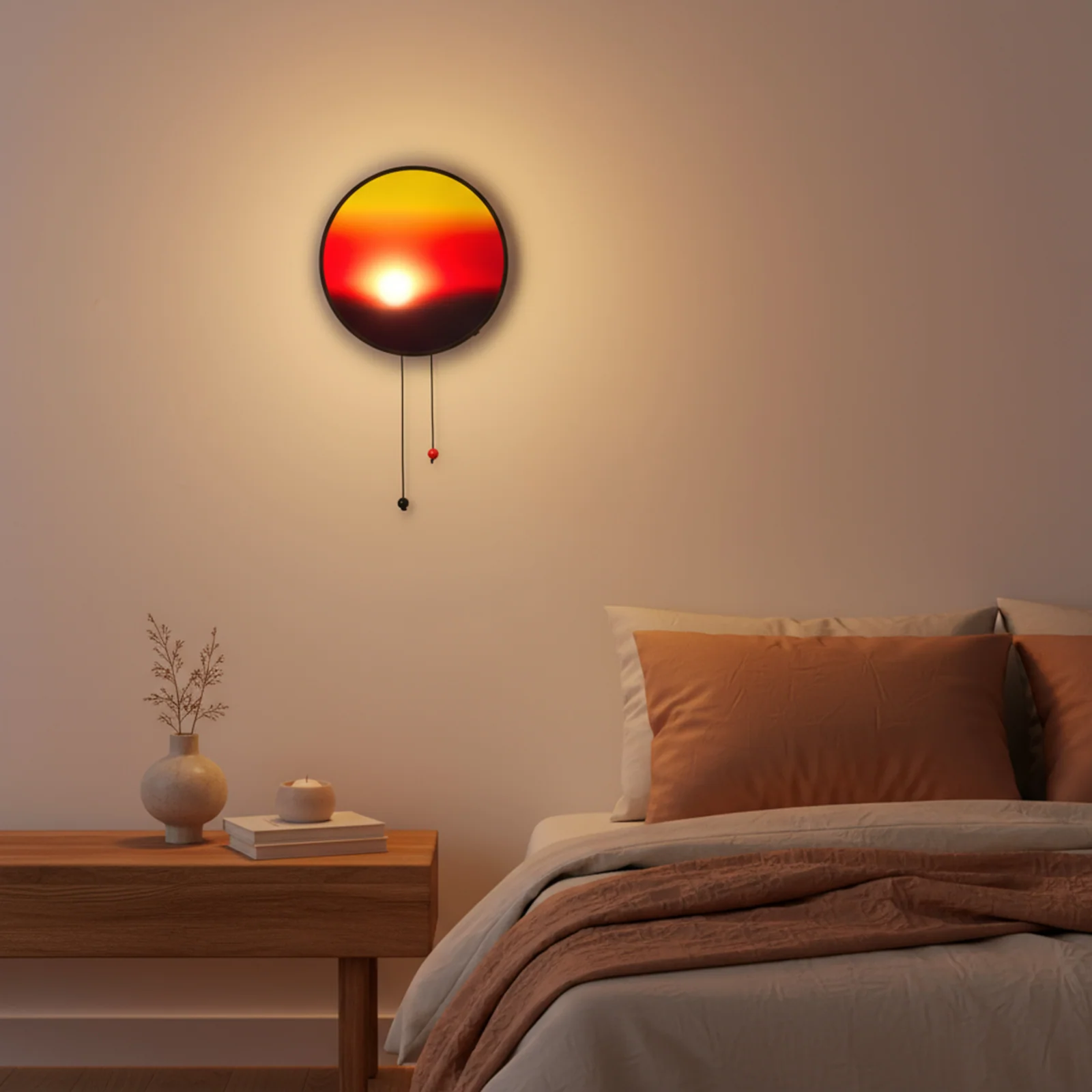 Applique Murale LED Coucher de Soleil – إضاءة حائط بتأثير الغروب - 2